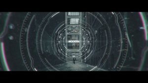 Cinematic Opener Video Displays template preview