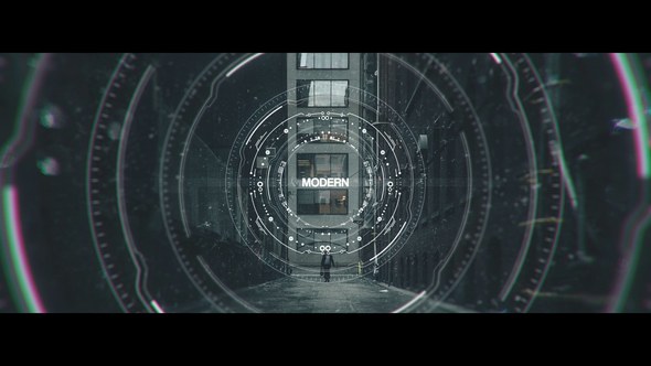 Cinematic Opener Video Displays template preview