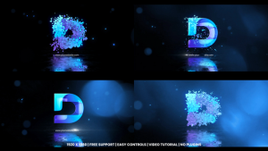 Videohive Particle Logo Reveal 56959740 Logo Stings template preview
