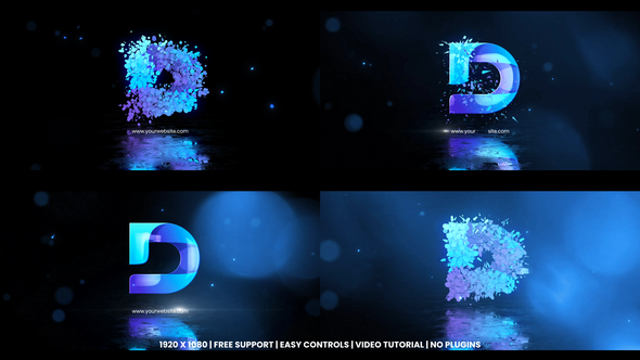 Videohive Particle Logo Reveal 56959740 Logo Stings template preview