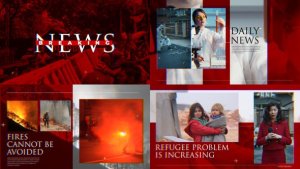 Videohive News information slideshow Broadcast-packages template preview