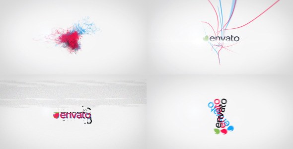 Videohive Kinetic Tricolor - A Quick Logo Reveals Package Logo Stings template preview