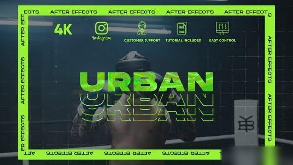 Videohive Urban Promo 29977569 Openers template preview