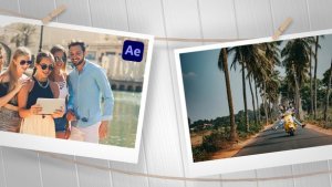 Videohive Photo Wall Transitions for After Effects Broadcast-packages template preview