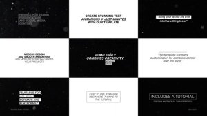 Videohive Modern Titles 1.0  AE Titles template preview