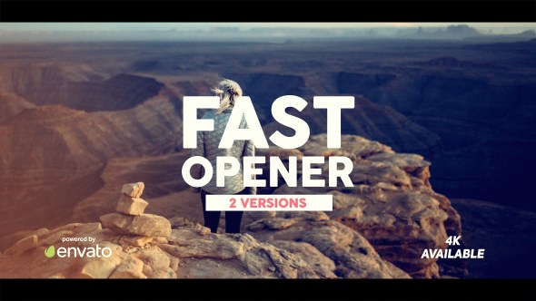 Videohive Fast Opener 20027138 Openers template preview