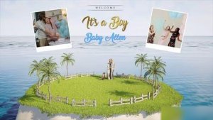 Videohive Baby Shower Gender Reveal Openers template preview