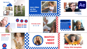 Videohive Trendy Media Slides for After Effects Openers template preview