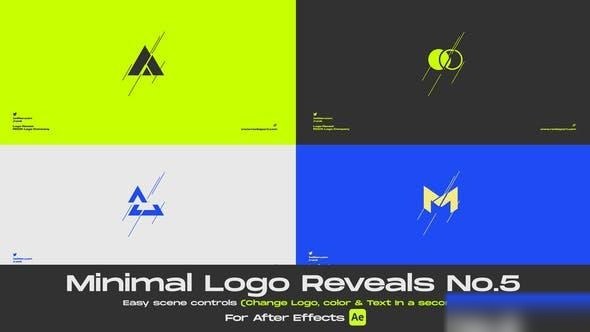 Videohive Minimal Logo Reveal 05 Logo Stings template preview
