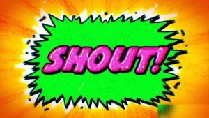 Videohive Shout Cartoon Title Opener Openers template preview