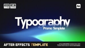 Videohive Typography Promo 55328086 Openers template preview