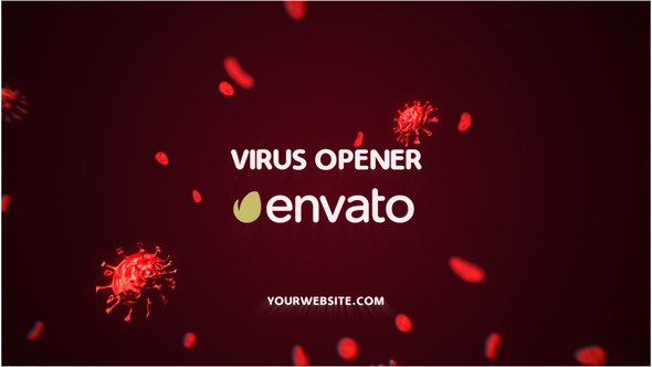 Videohive Virus Opener Openers template preview