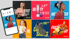 Videohive Social Media - FEED - Sale Product Promo template preview