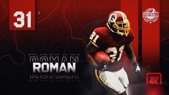 Videohive Sport Team Player Introducing // Team Intro 30617149 Openers template preview