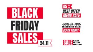 Videohive Black Friday Titles | AE Titles template preview