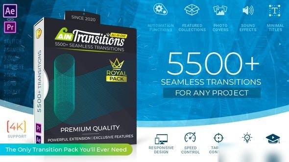 Videohive AinTransitions | Ultimate Multipurpose Transitions Pack
