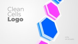 Videohive Clean Cells Logo Logo Stings template preview