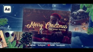 Videohive Christmas Slideshow 61062326 Openers template preview