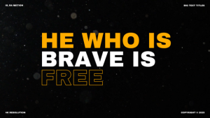 Videohive Big Text Titles | AE Titles template preview