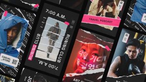 Videohive Paper Stories Openers template preview