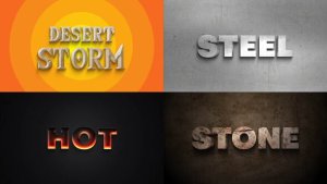 Videohive Text Effect - Action Style 01 Titles template preview