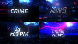 Videohive Crime News Broadcast-packages template preview