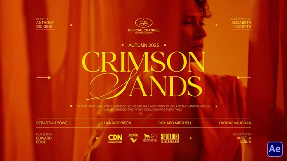 Videohive Stretch Cinematic Title Titles template preview