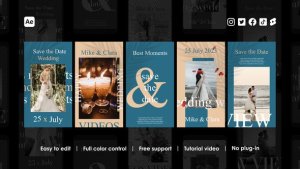 Videohive Save the Date Instagram Reels Product Promo template preview