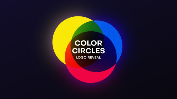 Videohive Color Circles Logo Reveal Logo Stings template preview