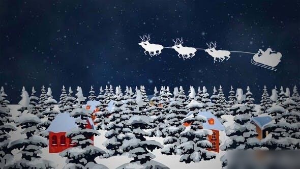 Videohive Merry Christmas And Happy New Year Intro 48885092 Openers template preview