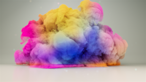 Videohive Color Smoke Logo Reavel Logo Stings template preview