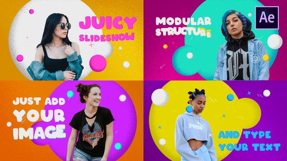 Videohive Colorful Slideshow | After Effects Openers template preview