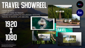 Videohive Travel Showreel Openers template preview