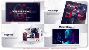 Videohive Clever Website Presentation Product Promo template preview
