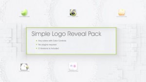 Videohive Simple Clean Logo Pack Logo Stings template preview
