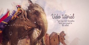 Videohive Ink Slideshow 21035402 Video Displays template preview