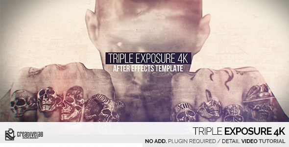 Videohive Triple Exposure 4K Openers template preview
