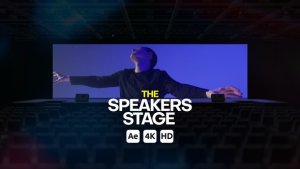 Videohive Speaker's Stage Video Displays template preview