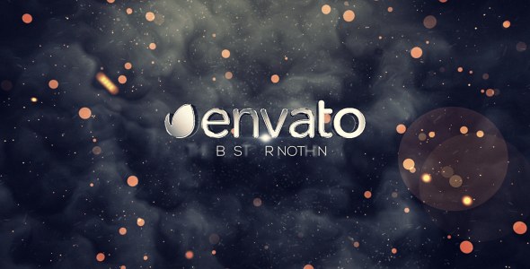 Videohive Fiery Smoke Logo Reveal Logo Stings template preview