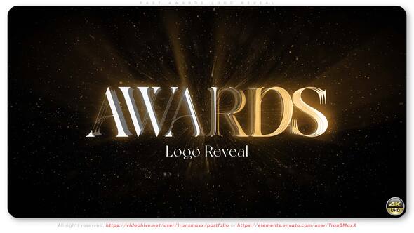 Videohive Fast Awards Logo Reveal Logo Stings template preview