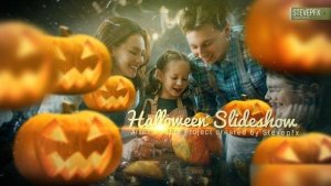 Videohive Happy Halloween Family Slideshow Openers template preview