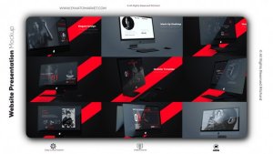 Videohive Website Presentation Mockup 29919018 Product Promo template preview