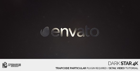 Videohive Dark Star 4K Logo Stings template preview