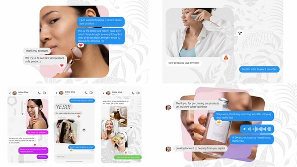 Videohive Responsive Social-Media Messaging Titles template preview