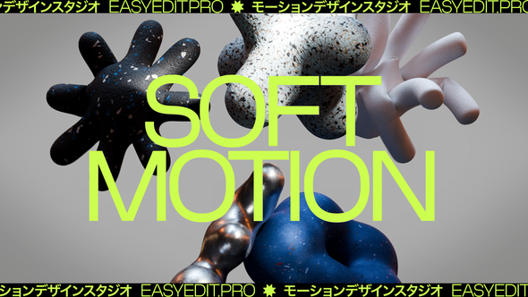 Videohive Soft Motion Typography Titles template preview