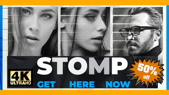 Videohive Stomp opener 24117126 Openers template preview