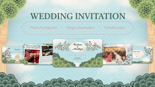 Videohive Indian Wedding Video Template Video Displays template preview