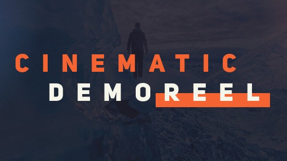Videohive Cinematic Demo Reel 21319526 Video Displays template preview