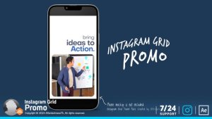 Videohive Instagram Promo Grid Pack Product Promo template preview