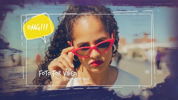 Videohive Hand Drawn Slideshow 25317188 Video Displays template preview